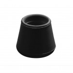 FITTING RUBBER FURNITURE PAD / BLACK/ D.15